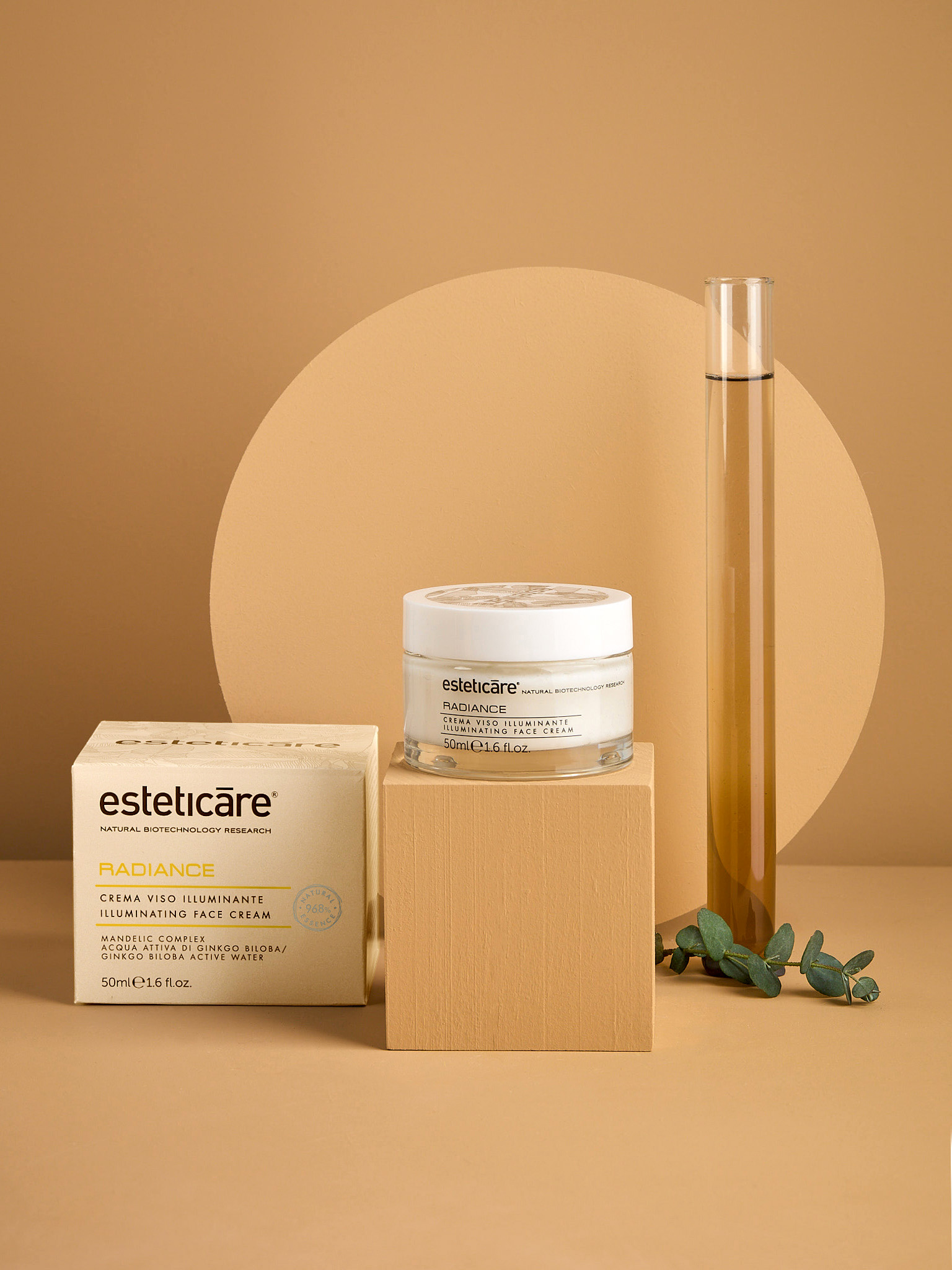 Illuminating face cream Esteticare EN