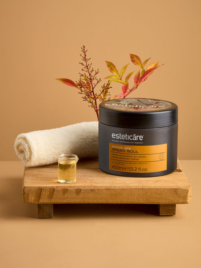 Foto singola del prodotto Crema massaggio all'Argan della linea Aroma Spa Argan Soul - Esteticare